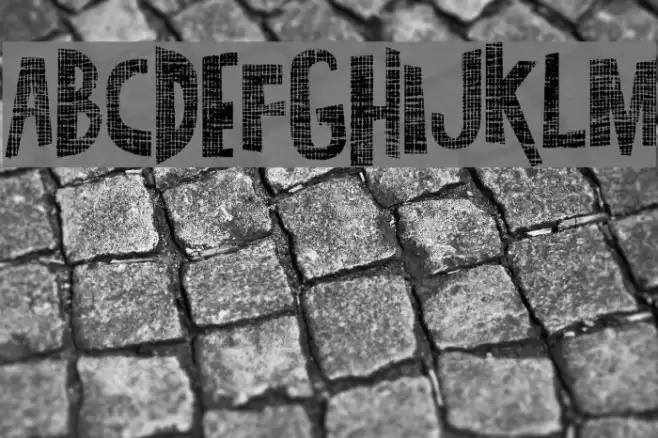 Super Modern Font examples