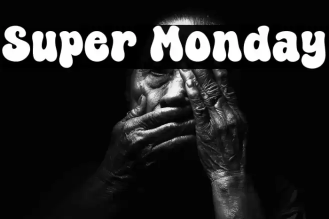 Super Monday Font examples
