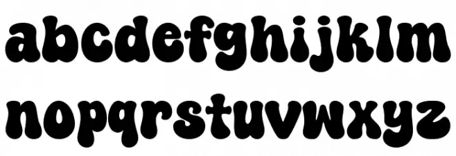 Super Monday फ़ॉन्ट लोअरकेस