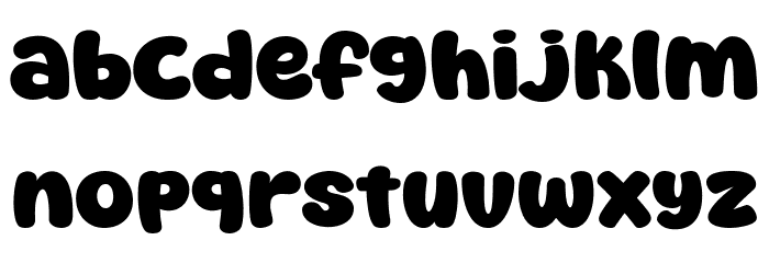 Super Morning Font Litere mici