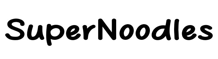 Super Noodles  baixar fontes gratis