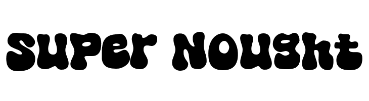 Super Nought  font caratteri gratis