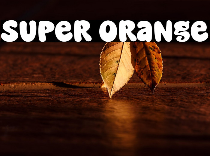Super Orange Example 3