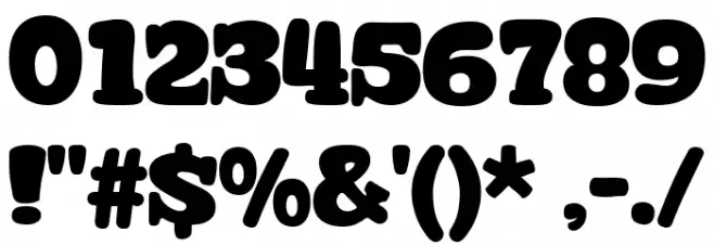 Super Organic Font OTHER CHARS