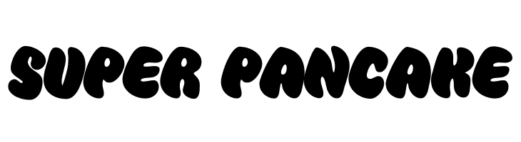 Super Pancake  Скачать бесплатные шрифты