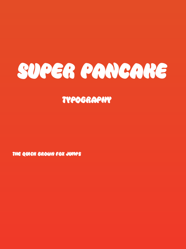 Super Pancake Poster