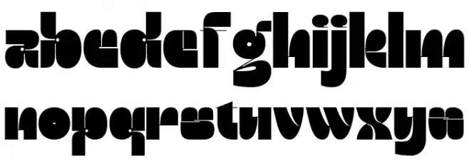 Super Parody DEMO Regular 字体 小写