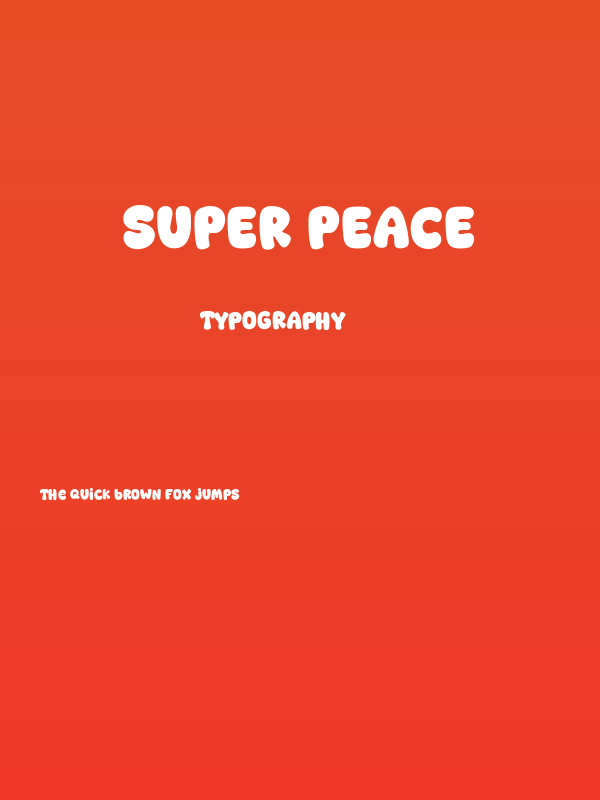 Super Peace Poster