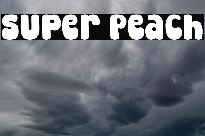 Super Peach Example 1