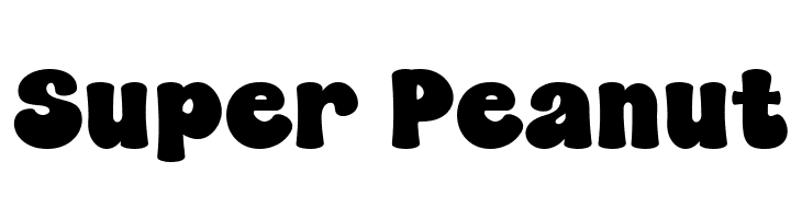 Super Peanut  Descarca Fonturi Gratis