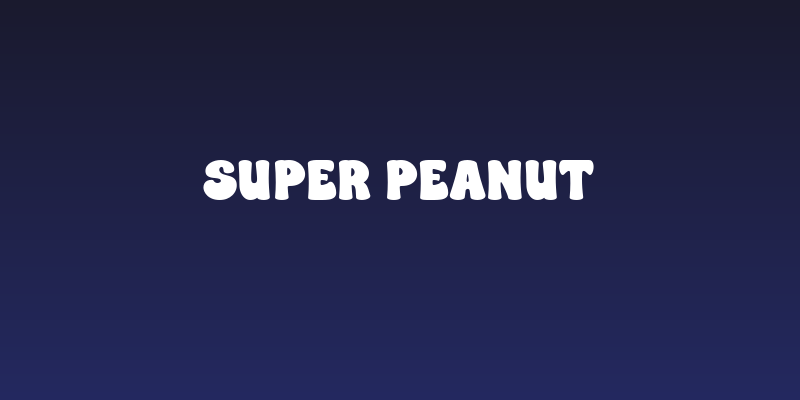 Super Peanut Social Header