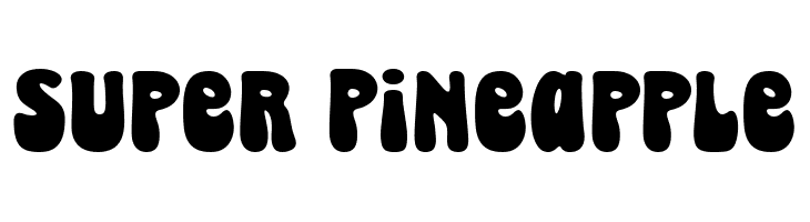 Super Pineapple  les polices de caractères gratuit tlcharger