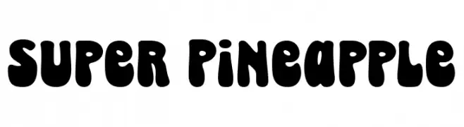 Super Pineapple  Descarca Fonturi Gratis