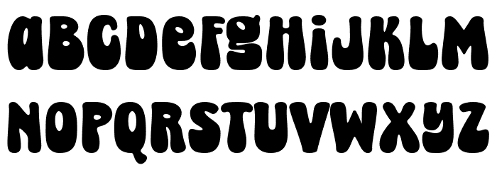 Super Pineapple Font LOWERCASE
