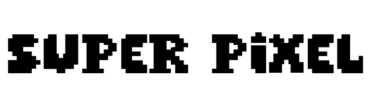 Super Pixel  Free Fonts Download