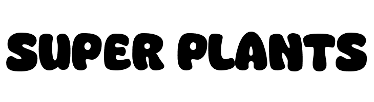 Super Plants  font caratteri gratis