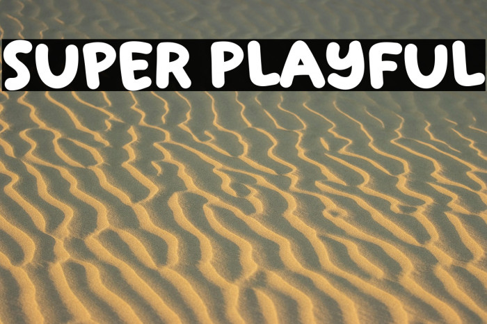 Super Playful Example 3