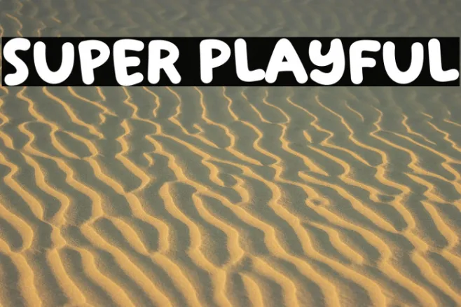 Super Playful Example 3