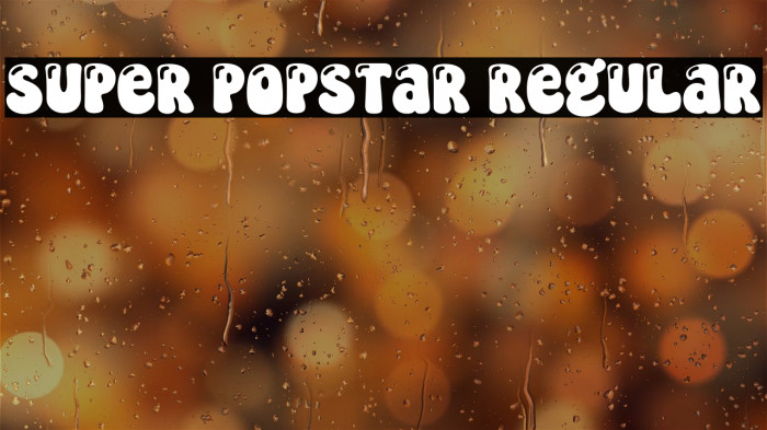 Super Popstar Regular Example 2