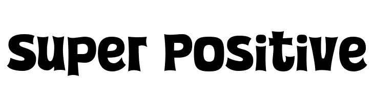 Super Positive  font caratteri gratis