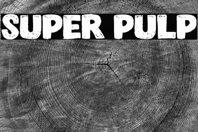 Super Pulp Font examples