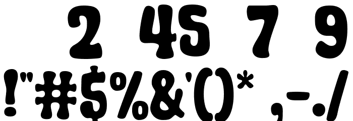 Super Quench Font OTHER CHARS