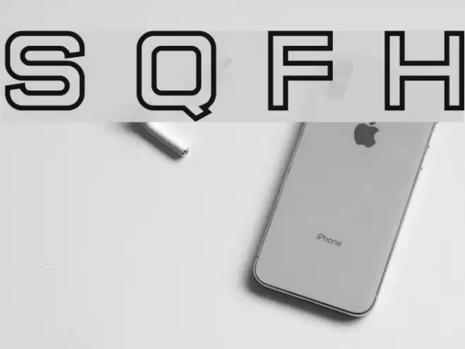 Super Quick Formula Hollow Шрифта examples