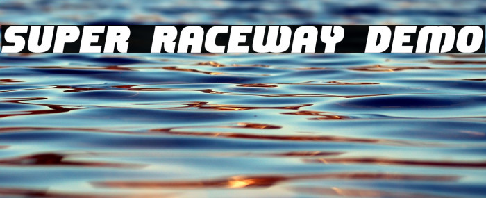 Super Raceway Demo Example 3