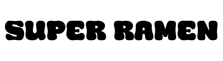 Super Ramen  Descarca Fonturi Gratis