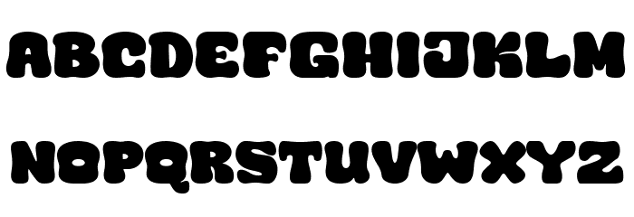 Super Ramen Font LOWERCASE