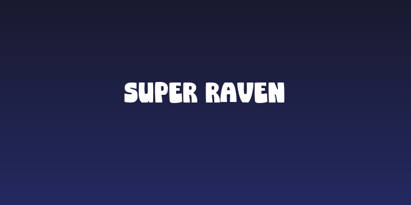 Super Raven Social Header
