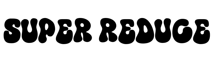 Super Reduce  font caratteri gratis