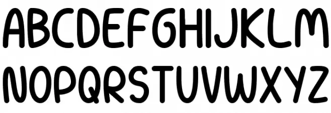 Super Renewables Font UPPERCASE