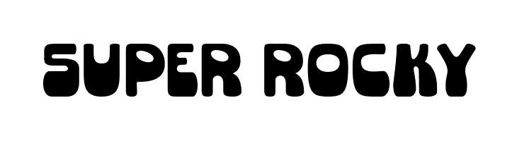 Super Rocky  免费字体下载