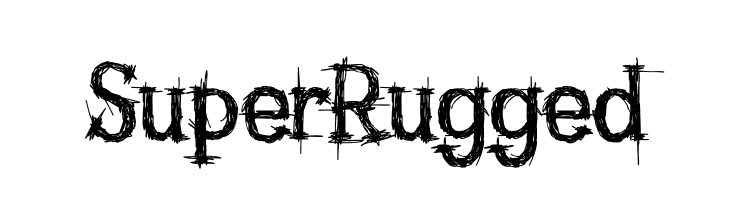 Super Rugged  Descarca Fonturi Gratis
