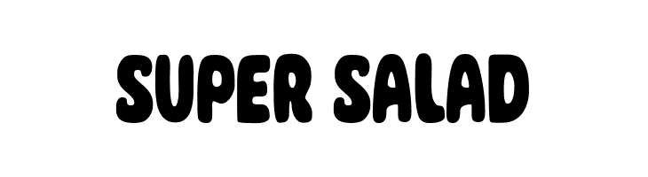 Super Salad  font caratteri gratis