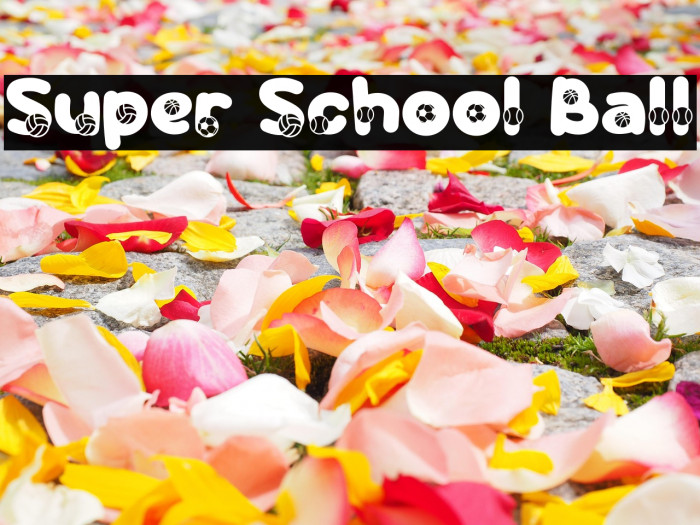 Super School Ball Example 1