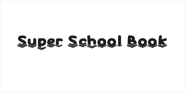 Super School Book Logo