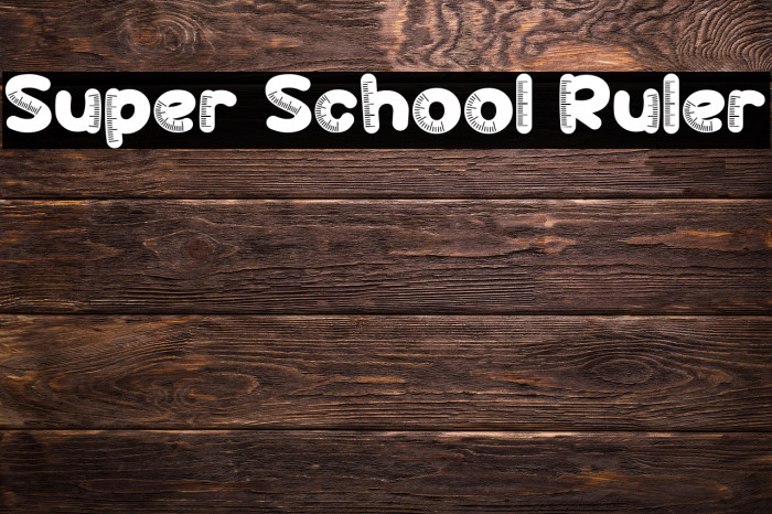 Super School Ruler Example 3