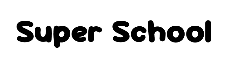Super School  Fuentes Gratis Descargar