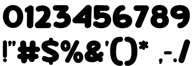 Super School फ़ॉन्ट अन्य घर का काम