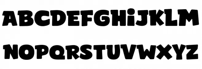 Super Sedan फ़ॉन्ट लोअरकेस