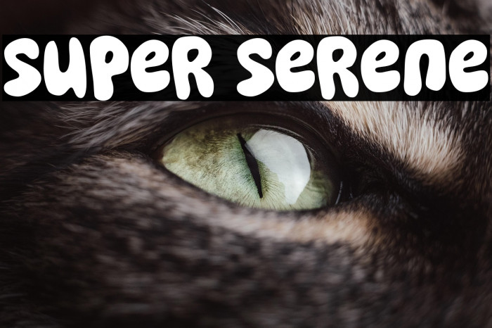 Super Serene Example 1