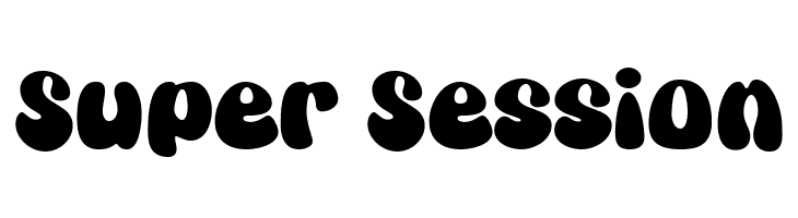 Super Session  Frei Schriftart Herunterladen