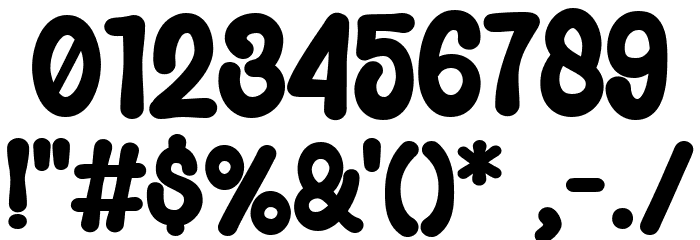 Super Shape Font OTHER CHARS