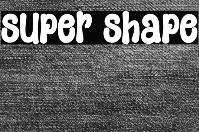 Super Shape Font examples
