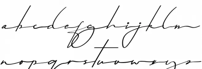 Super Shining Demo Schriftart Kleinbuchstaben