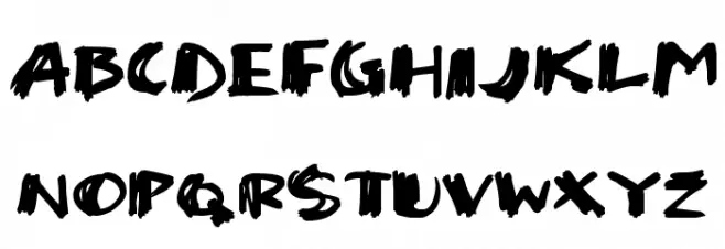 Super Sketch Fonte MAIÚSCULAS