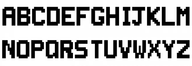 Super Smash TV Regular Fuentes MAYÚSCULAS