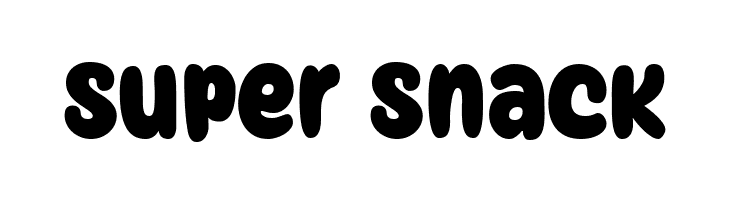 Super Snack  Fuentes Gratis Descargar